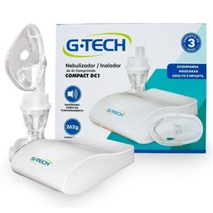 Inalador e Nebulizador GTech Compact DC1 bivolt