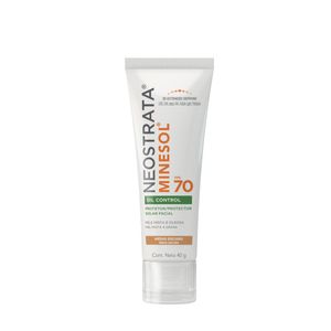 Protetor Solar Facial FPS70 Neostrata Minesol Oil Control Toque Seco Gel 40G