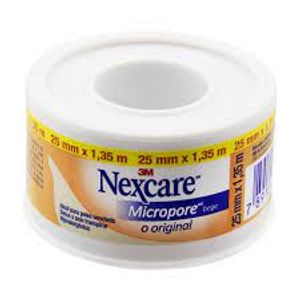 Fita Microporosa 25mm X 1.35m Bege Nexcare