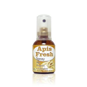 Spray Mel e Propolis Apis Fresh gengibre com 35mL