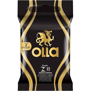 Preservativo Olla Sensitive lubrificado, 3 unidades