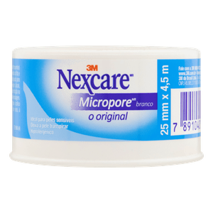 Fita Microporosa 25mm X 4.5m Branca Nexcare