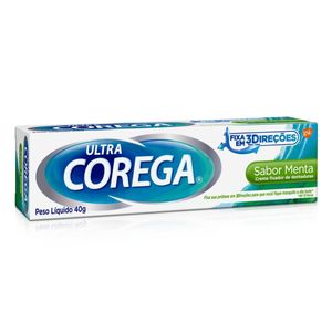 Creme Fixador de Dentadura Corega Ultra Menta