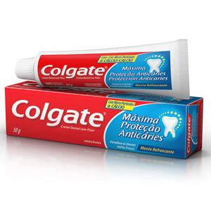 Creme Dental Colgate Máxima Proteção Anticáries 50g