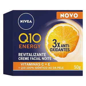 Q10 Energy Noite Nivea Creme Antissinais 50G