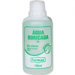 Água Boricada Farmax 100mL