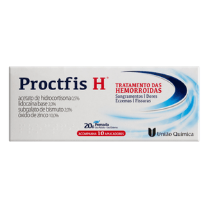 Proctfis H Pomada 20g + 10 Aplicadores