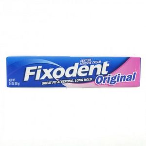 Creme Fixador de Dentadura Fixodent Original 68g