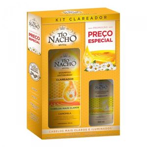 Tio Nacho Clareador Kit Shampoo 415Ml + Condicionador