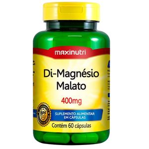 Di-Magnésio Malato 400mg 60 Cápsulas