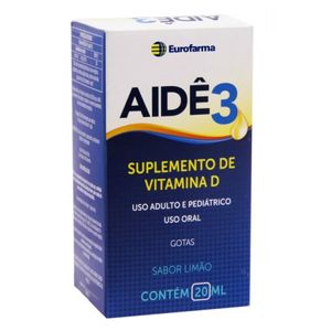 Aidê 3 Sabor Limão 20mL Gotas