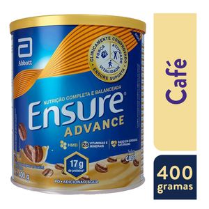 Ensure Advance Sabor Café Lata 400g