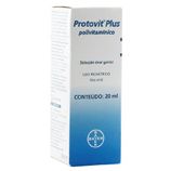 Protovit Plus Solução Oral (Gotas) - Frasco com 20 mL