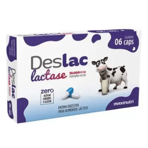 Deslac Lactase 10000FCC 6 Cápsulas