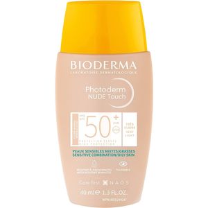 Protetor Solar Facial FPS50 Bioderma Photoderm Nude Muito Claro 40mL