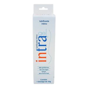 Intra Gel Lubrificante Íntimo   Bisnaga com 50g