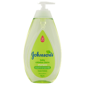 Shampoo Camomila Natural Johnsons Baby Frasco 750mL