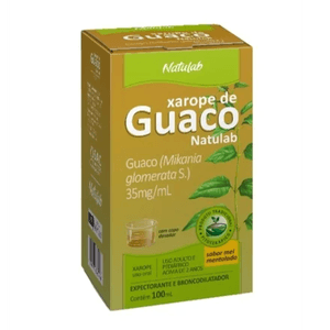 Guaco 35mg/mL Sem Açúcar Xarope 100mL