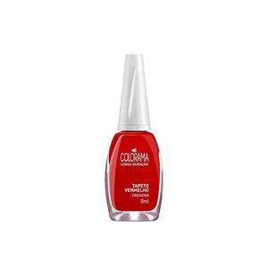 Esmalte Colorama Verniz & Cor tapete vermelho