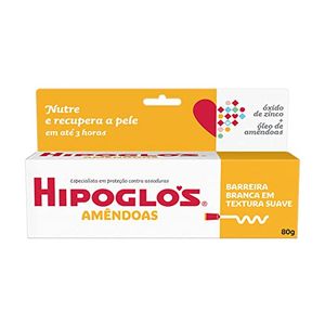 Hipoglós Nutre e Recupera Amêndoas Creme Contra Assaduras 80G