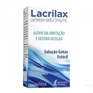 Lacrilax 5MG/ML Solução oftálmica - Frasco com 10 mL