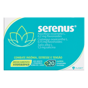 Serenus 8.33MG + 13.334MG + 10MG Comprimido revestido -