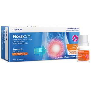 Florax SM 50MILHOES/ML Suspensão oral - 5 Suspensões