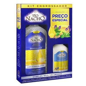 Kit Tio Nacho Engrossador Com 1 Shampoo De 415Ml + 1 Condicionador De 200Ml