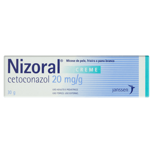 Nizoral 20MG/G Creme dermatológico - Bisnaga com 30 g