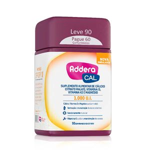 Addera Cal 1000UI 30 Comprimidos Revestidos