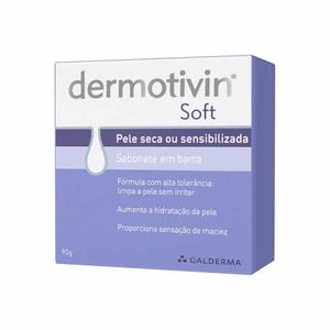 Dermovitin Soft Pele Seca Sabonete em Barra 90G