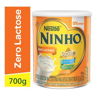 Ninho Forti + Zero Lactose Lata 700G