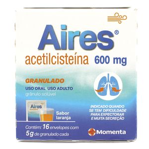 Aires 600mg Granulado - 16 Envelopes com 5g