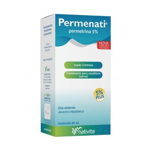 Permenati 50MG/ML Loção tópica - Frasco com 60 mL