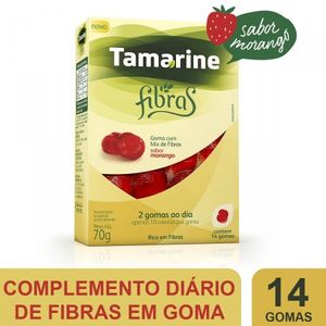 Tamarine Fibras Sabor Morango 14 Gomas