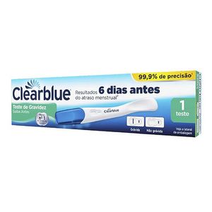 Clearblue Saiba Antes Teste de Gravidez