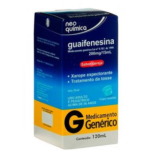Guaifenesina 13,33mg/ml - 1 Xarope