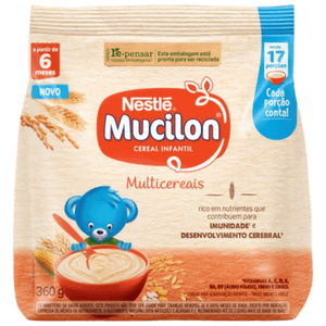 Cereal Infantil Multicereais Mucilon Pacote 360G