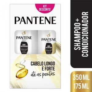 Kit Shampoo 350mL + Condicionador 175mL Pantene Hidro-Cauterização