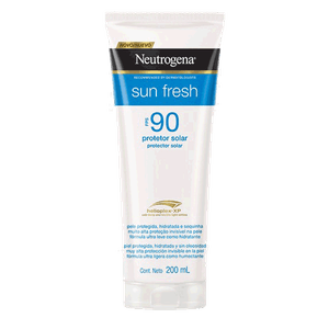 Protetor Solar FPS90 Neutrogena Sun Fresh Body 200mL