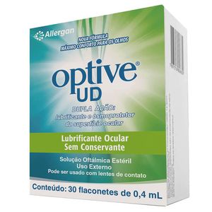 Optive Ud Solução Oftálmica 30 Flaconetes com 4mL