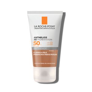 Protetor Solar Facial FPS50 La Roche-Posay Anthelios Ae-Pigmentation Anti-Idade com Cor Morena 40g