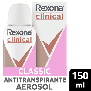 Desodorante Rexona Clinical Aerosol Classic Woman 150ml