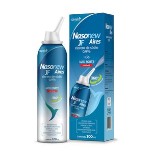 Nasonew Aires 0,9% Spray Jato Contínuo Forte 100mL