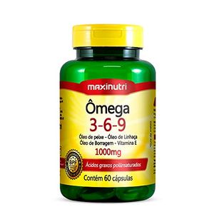 Ômega 3, 6 e 9 1000mg 60 Cápsulas