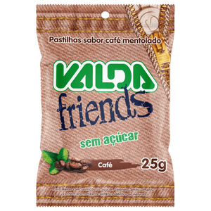 Pastilhas Valda Friends Café Sem Açúcar 25g