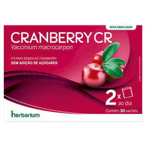 Cranberry CR sem Açúcar   30 Sachês com 400mg