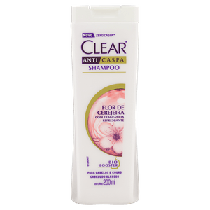 Clear Flor de Cerejeira Shampoo Anticaspa 200mL