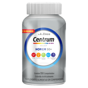 Centrum Select Homem 50+ Frasco com 150 Comprimidos