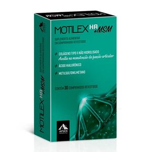 Motilex HA + MSM - Frasco com 30 Comprimidos Revestidos